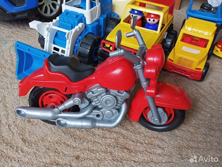 Машинки, трактор, мотоцикл Полесье