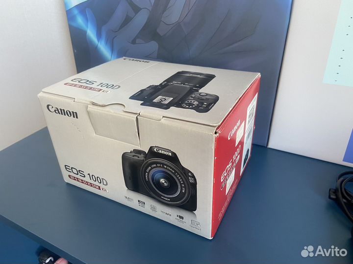 Фотоаппарат canon eos 100d EF-S 18-55 IS STM Kit