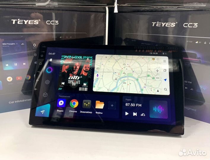 Магнитола на андройде Teyes 3/32 для Hyundai