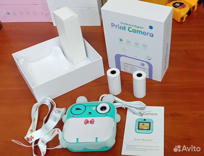 Детский фотоаппарат моментальной печати