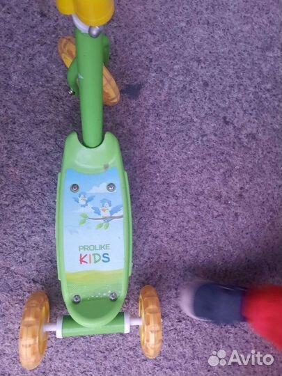 Самокат детский трехколесный