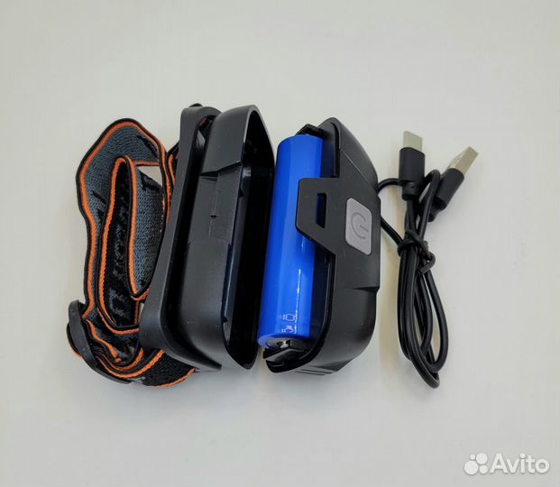 Фонарь налобный аккумуляторный