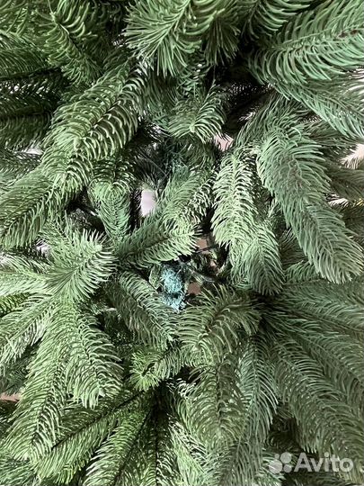 Елка искусственная новогодняя зеленая разборная