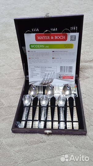 Набор столовых приборов новый