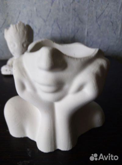 Кашпо, статуэтка