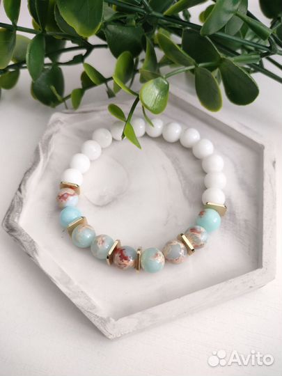 Браслет из натуральных камней