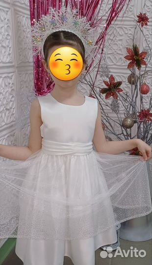 Ободок снежинка