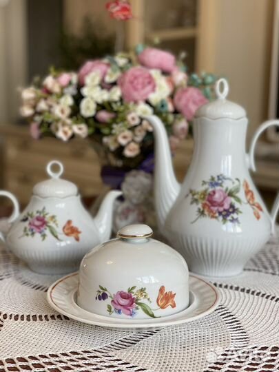 Сервиз фарфоровый ГДР jlmenau