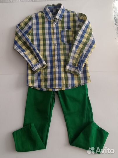 Фирменные рубашки, брюки, джинсы на праздник