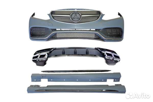 Бампер передний Мерседес е212-63 рестайлинг