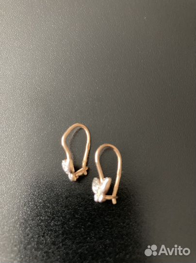 Золотые серьги
