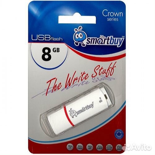 Flash Usb 2.0 SmartBuy Crown на 8GB