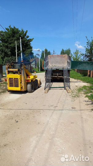 Услуги мини погрузчика