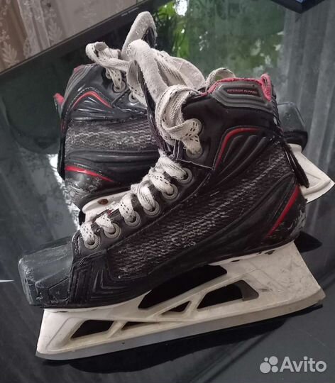 Коньки хоккейные вратарские детские