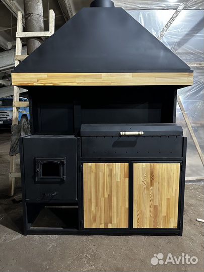 Мангаль барбекю, мангальная зона