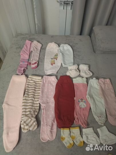 Пакет одежды для девочки 2-6мес