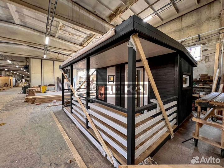 Баня новая с зимним утеплением под ключ