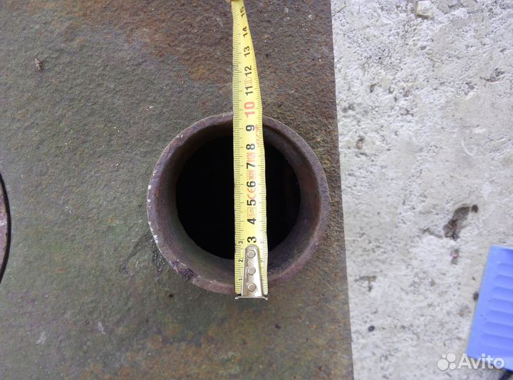 Печь буржуйка, чугунная