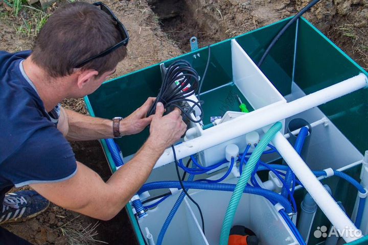 Септик под ключ Малахит