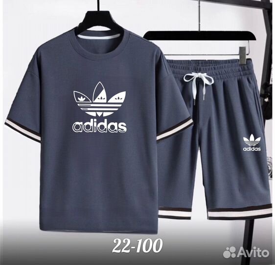 Костюм шорты и футболка adidas