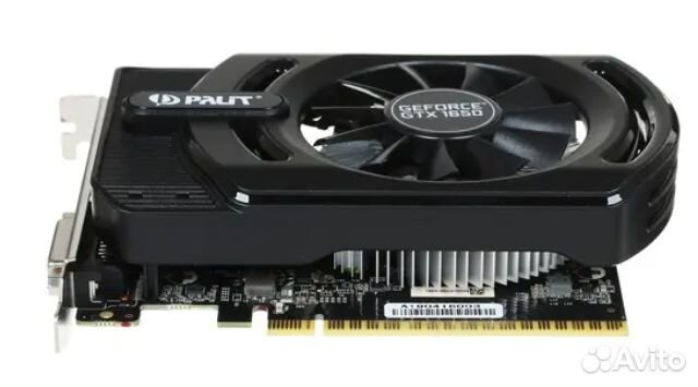 Видеокарта Palit GeForce GTX 1650 StormX OC