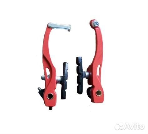 Тормоза v-brake с колодками на велосипед. ремонт