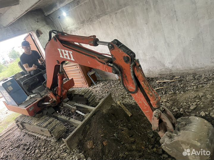 Услуги мини-экскаватора