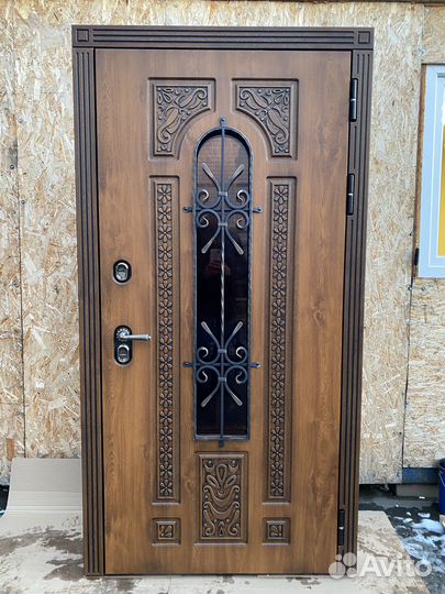 Входная дверь с терморазрывом Лацио Дуб