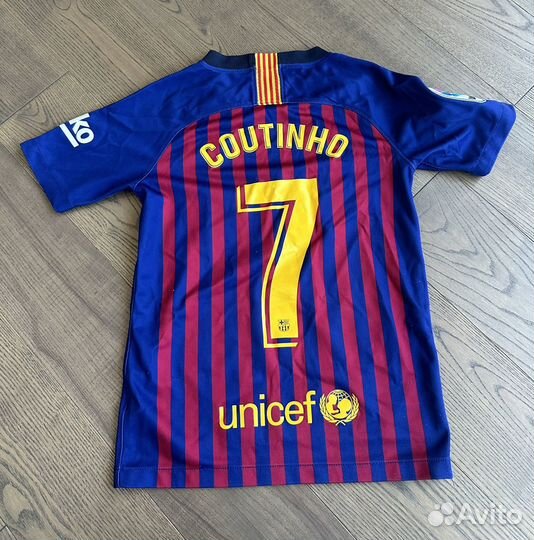Оригинальная футболка барселоны