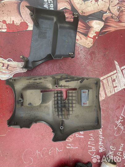 Кожух рулевой колонки калина