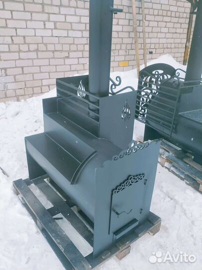 Банная печь на 3 помещения