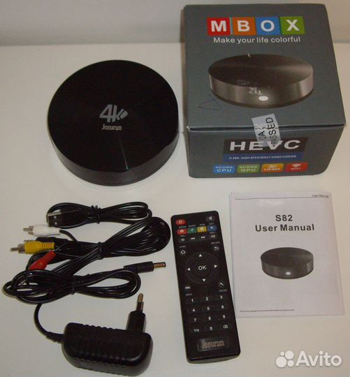 Android Google TV 4K плеер Jesurun S82B