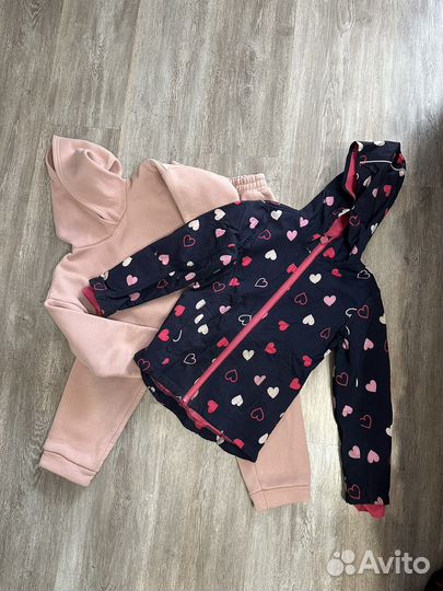 Детские вещи пакетом для девочки 5-7 лет