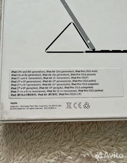 Клавиатура для iPad Apple оригинал Smart keyboard