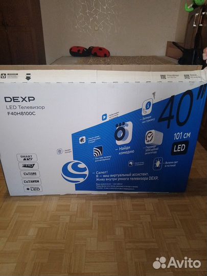 Телевизор smart tv dexp