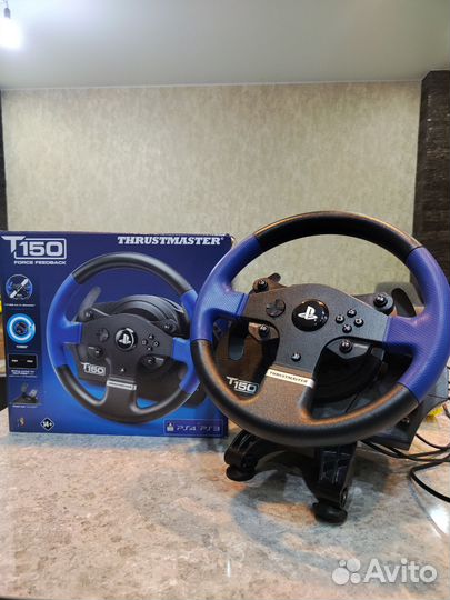 Руль Thrustmaster T150 RS EU Version Чёрный