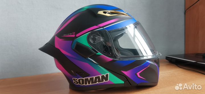 Мотошлем модуляр