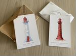Набор открыток с маяками