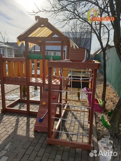 Детский уличный спортивный комплекс для дачи