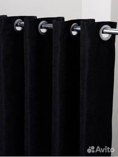 Штора на люверсах