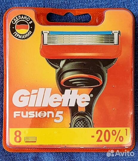Gillette fusion 5 лезвия для бритья сменные касеты