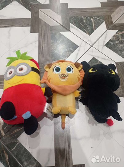 Мягкие игрушки новые