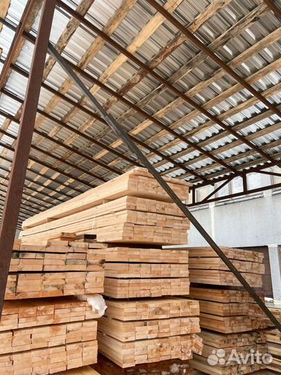 Доска обрезная 25х150х6000мм 1 сорт ГОСТ