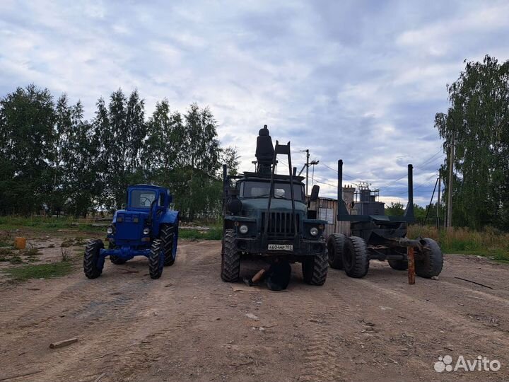 Урал 4320 с КМУ, 1990