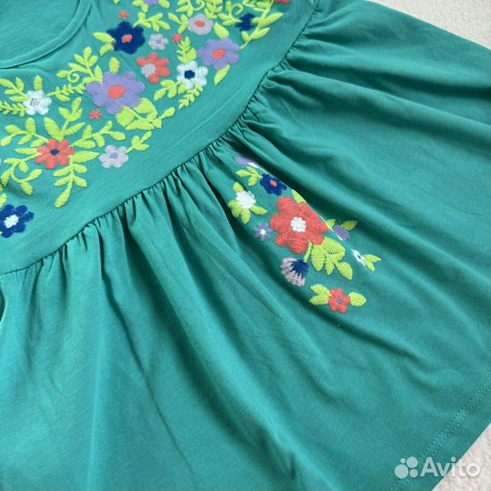 Летний костюм для девочки Zara 92,98/104,110/116