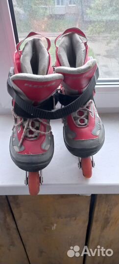 Роликовые коньки детские раздвижные 31-34
