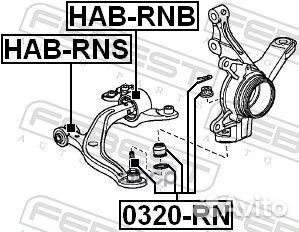 Шаровая опора 0320RN Febest