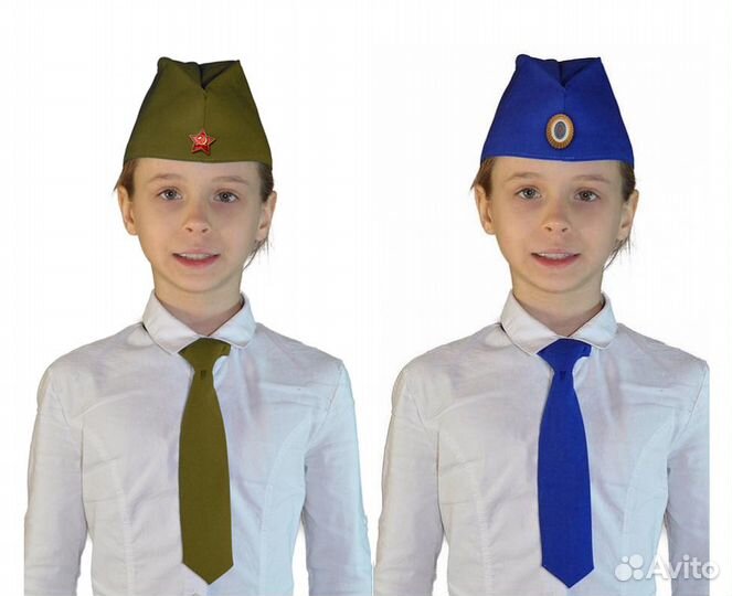 Пилотка, галстук, фуражка, морской воротник, берет