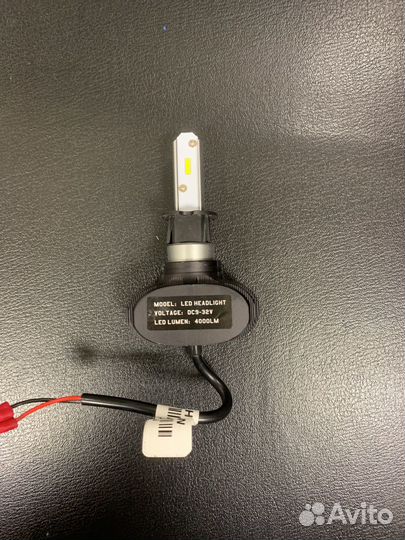 Диодные лампы h1, h3, h4, h7, h8, h9, h11, h27