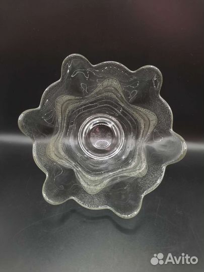 Посуда Конфетница Салатница Стекло Винтаж СССР